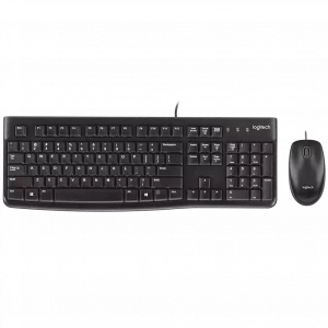 Combo de Teclado y Mouse USB, LOGITECH MK120