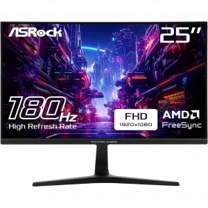 Monitor Gaming ASROCK PG25FFT, 25", 1080p (FHD), 180Hz, IPS
